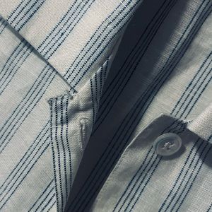 Vintage Ann Klein 100% Linen Blouse